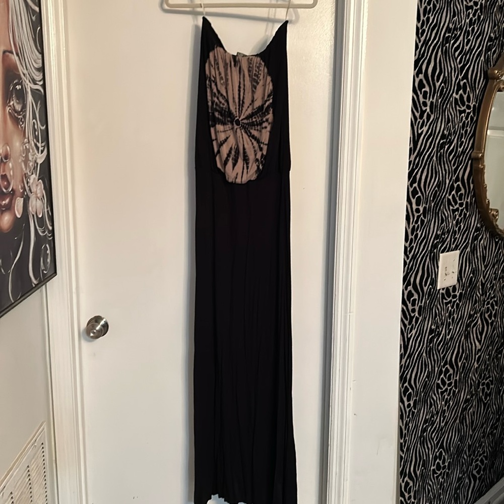 Strapless young fabulous and broke maxi dress